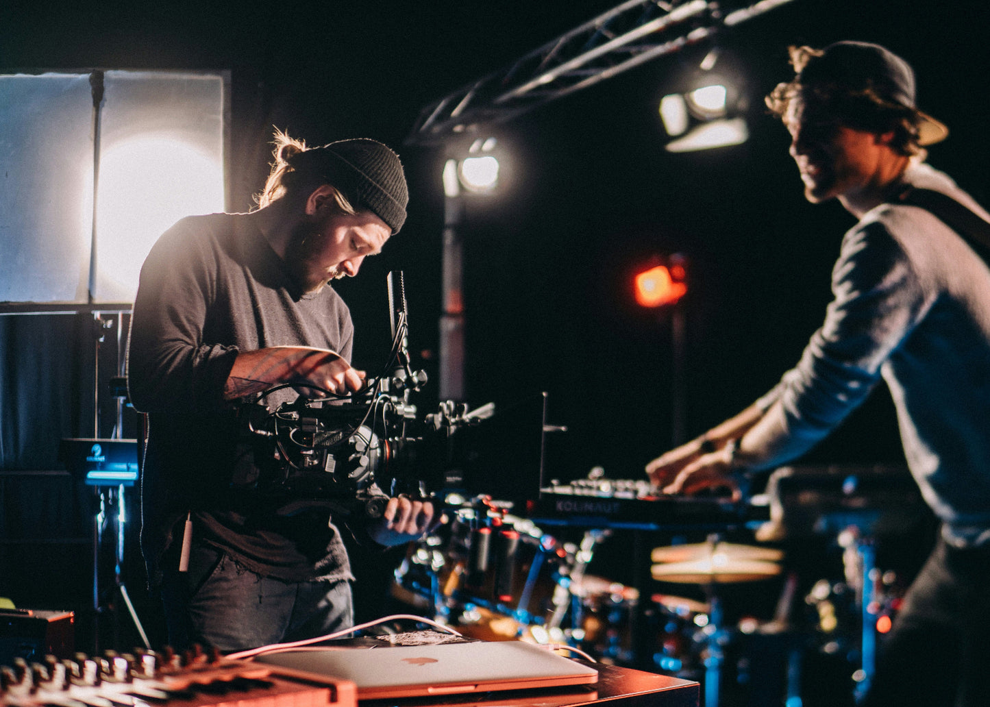 Kamerafrau/-mann für Video-Aufzeichnung