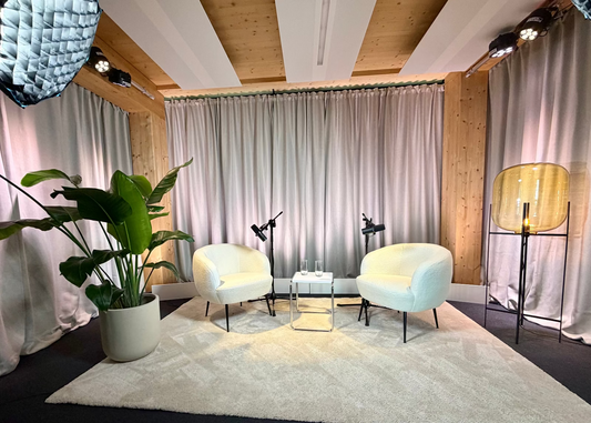 Studio-Aufnahme deines Podcasts mit Videomitschnitt