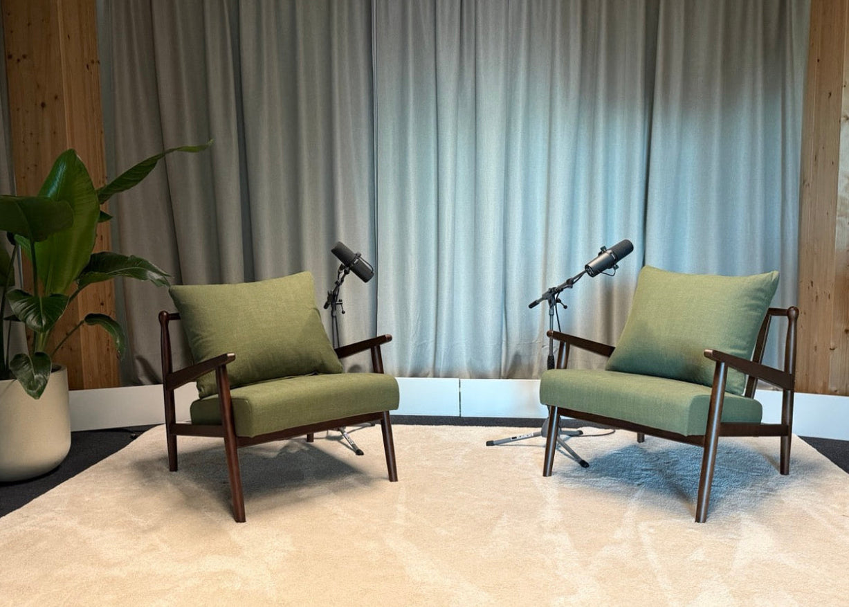 Podcast Aufnahme im Studio mit Videomitschnitt