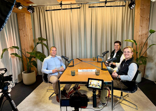 Podcast Aufnahme im Studio mit Videomitschnitt